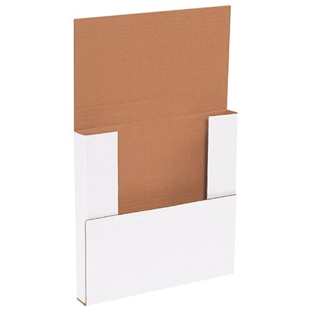 Bsc Preferred 10-1/4 x 10-1/4 x 1'' White Easy-Fold Mailers, 50PK BUY00016774